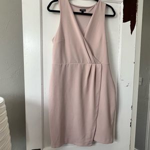 Express Pale Pink Dress Size L